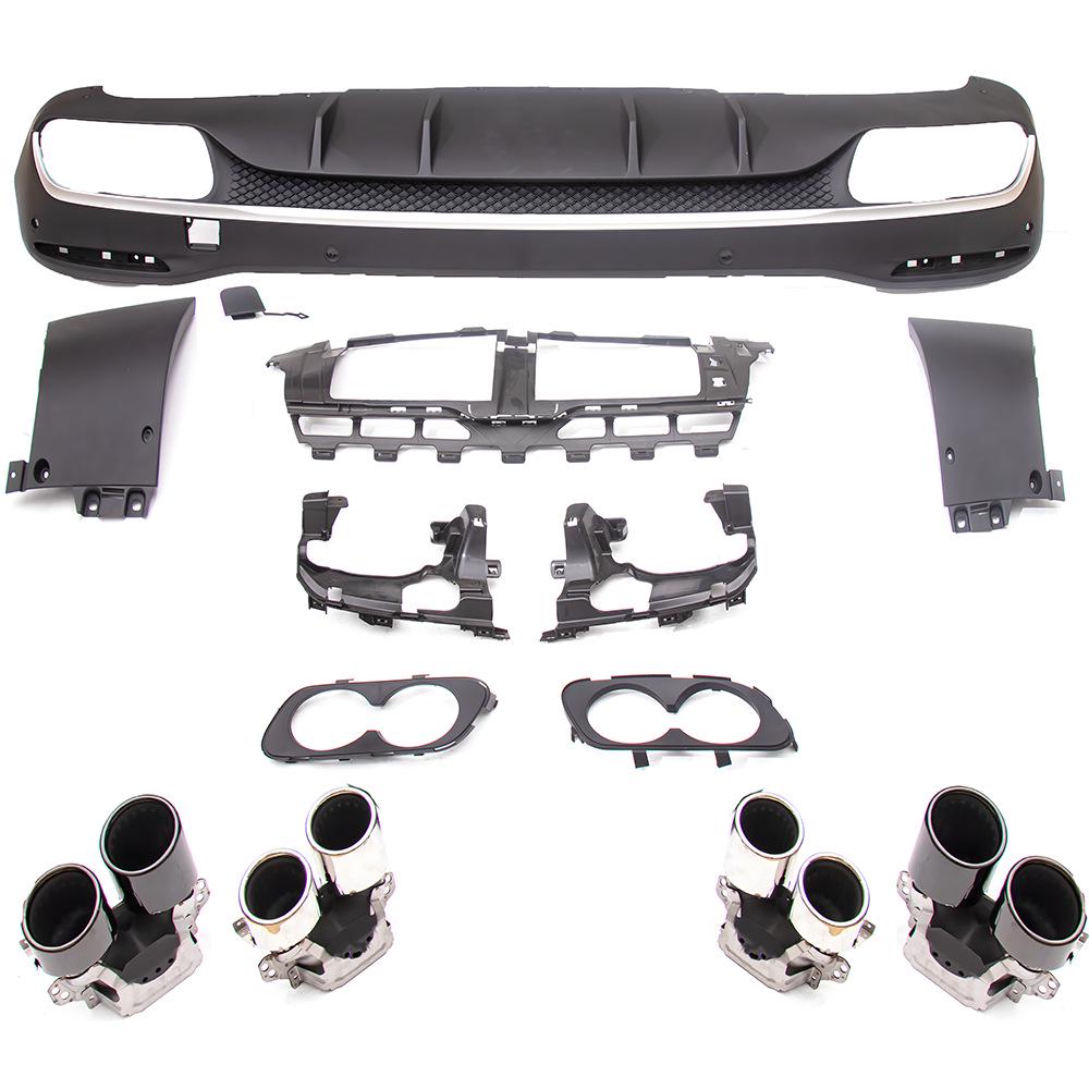 Mercedes-Benz GLS-Class X167 (19+) Upgrade Rear Diffuser Tailpipes with Quality Assurance