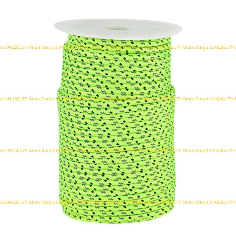 A1A2 Reflective Tent Rope Lanyard High Strength Camping Paracord Clothesline Rope