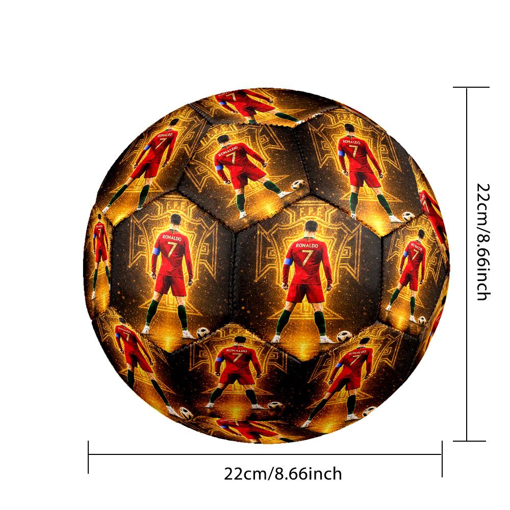 1pz Pallone da Calcio Celebrazione Gol Taglia 5, Adatto per Partite di Allenamento/Allenamento Torneo, Leggero e Resistente. cl7023