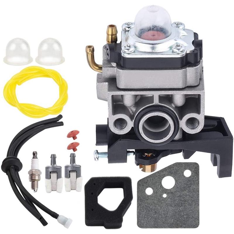 Carburetor Kit for Honda GX25 GX25N GX25NT GX35 FG110 FG110K1 HHT35 HHT25S 4-Cycle Engine Replacement 16100-Z0H-825 серебряный