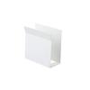 Magnetic Tray Holder White Approx. W15xD6.5xH15cm, Plate & Kitchen Tray Storage, Round Tray Compatible, 5026, 15cm X 38.1cm X 15cm