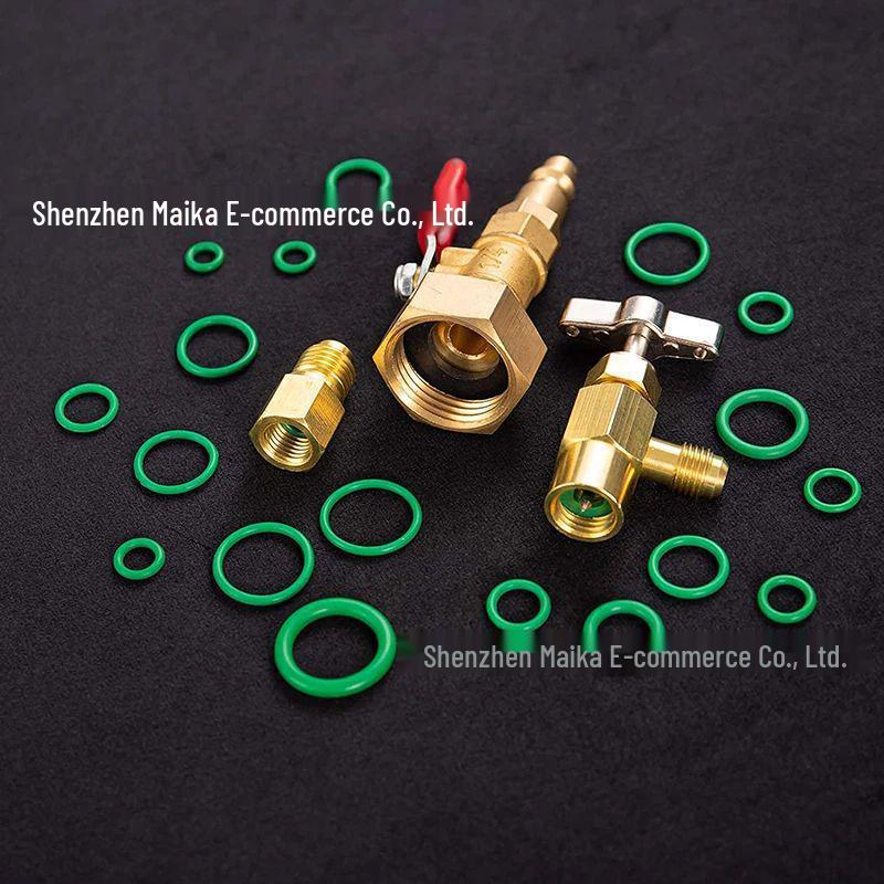 595-Piece Nitrile O-Ring Kit for Car Air Conditioning Compressor Sealing