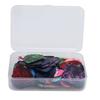 100Pcs Guitar Picks Universal Musical Instrument Parts Accessories Colorful 0.71mm