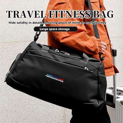 For BMW Car Logo Fitness Organiser Bag Travel Tote Crossbody Storage Bag 1 2 3 5 7 Series X1 X2 X3 X4 X5 X6 G20 G30 G11 G12