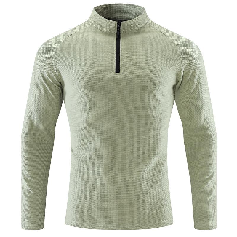 Running Long Sleeve T-shirt Reflective Men Sportswear Breathable Black Coat Gym Jogging Male Gym Fitness Spring Autumn Clothing