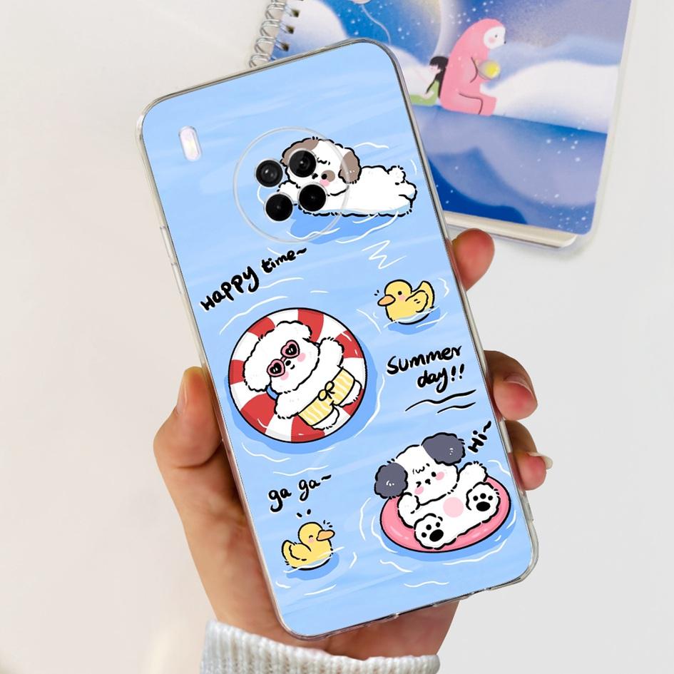 For Huawei Y9a Case Cover For Huawei FRL-22 FRL-23 FRL-L22 FRL-L23 Nova Y9a Phone Case Soft Silicone Clear Protection Funda Capa