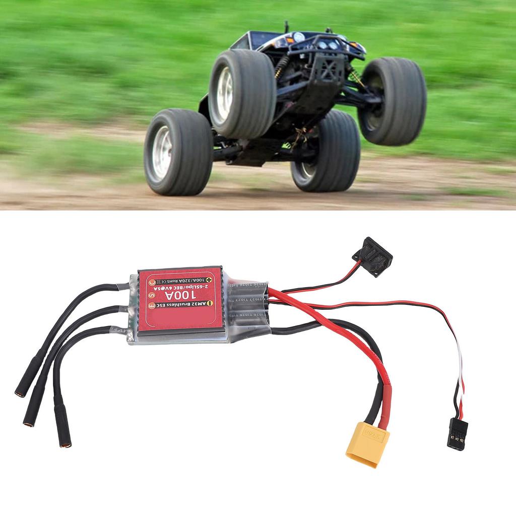 ESC Fit for 3650 3665 3670 3674 Brushless Motor Open Source AM32 100A Electronic Speed Controller Open Source AM32 100A ESC