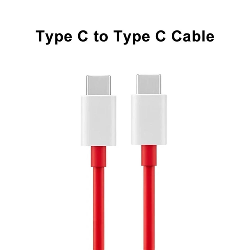 

6A 65W USB C To Type C Super Fast Charging Cable For OnePlus 9RT 9R 8 7 Pro 7t Pro USB Type C Warp Charge 6t 5t 5 3t Data Cord 1m