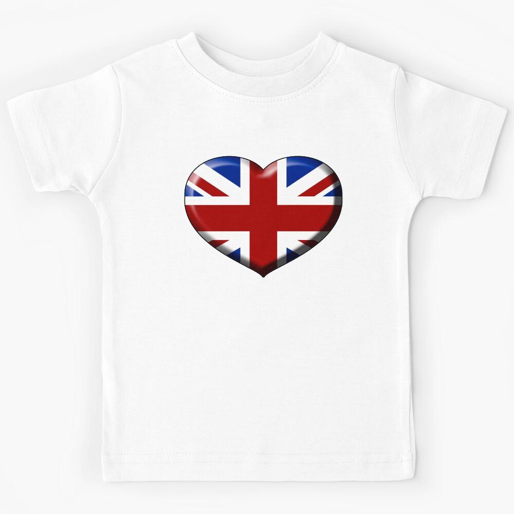 UK heart Kids T-Shirt 160
