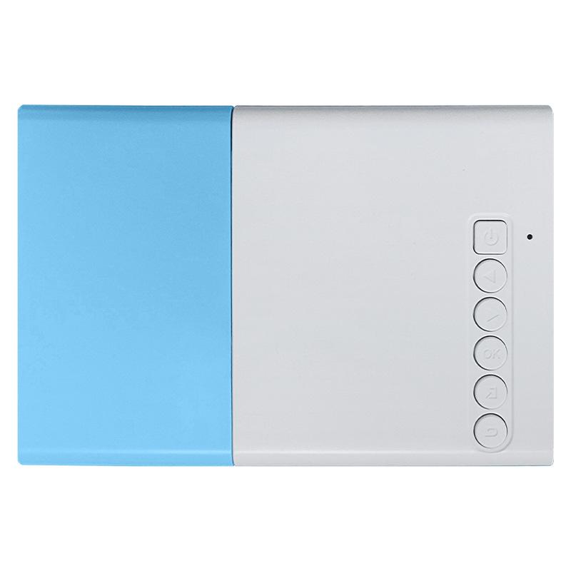 Portable YG300 Mini Projector with Wired Screen Mirroring