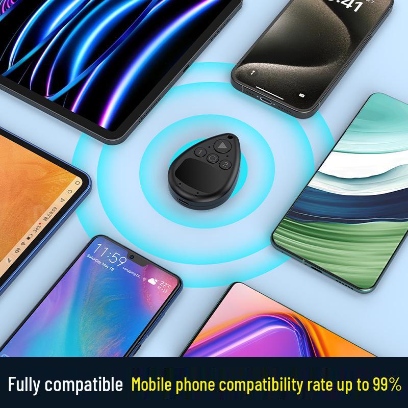 

Беспроводной Bluetooth кликер для экрана: Улучшитель стрима и заказов AS50, one unit, one head чёрный