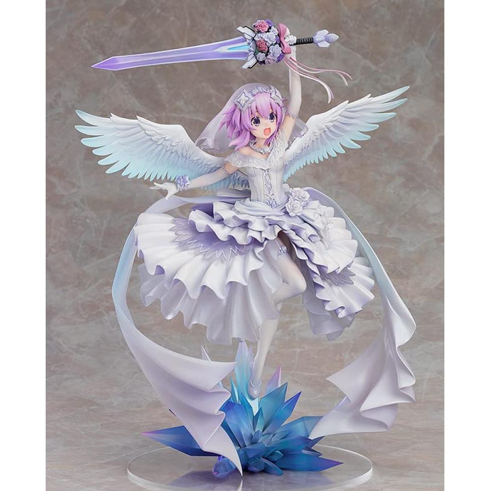 Hyperdimension Neptunia Neptunia Little Purple Ver. Figurine finie peinte en plastique à l'échelle 17