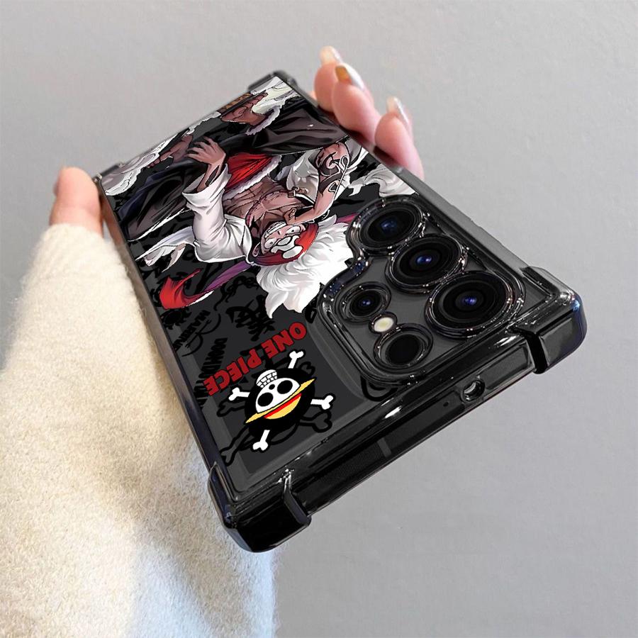 Phone Case for Samsung Galaxy s24fe S20 FE S22 Ultra S25 Ultra s24ultra S24 S25 Plus S23 S21FE Soft Cover Anime Ones Pieces