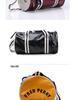 Large Capacity Trendy Travel Handbag: Round Barrel Style for Women & Men - Casual Tote & Gym Sports Bag