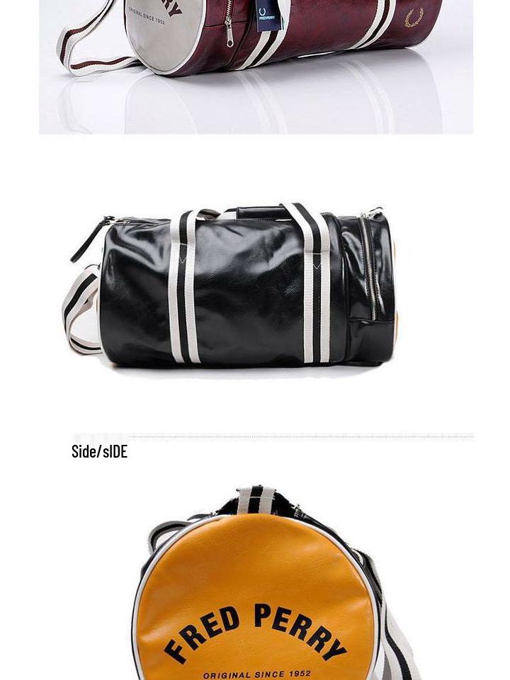 Large Capacity Trendy Travel Handbag: Round Barrel Style for Women & Men - Casual Tote & Gym Sports Bag