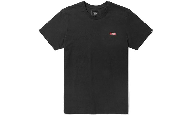 Vans AP Redbox Checker T Shirts Men's Crew Neck Moderate Straight Fit VN0A48ATBLK