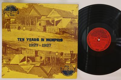 Płyta LP RÓŻNI - Dziesięć Lat W Memphis: 1927-1937 L1002 BELZONA US Blues Używany
