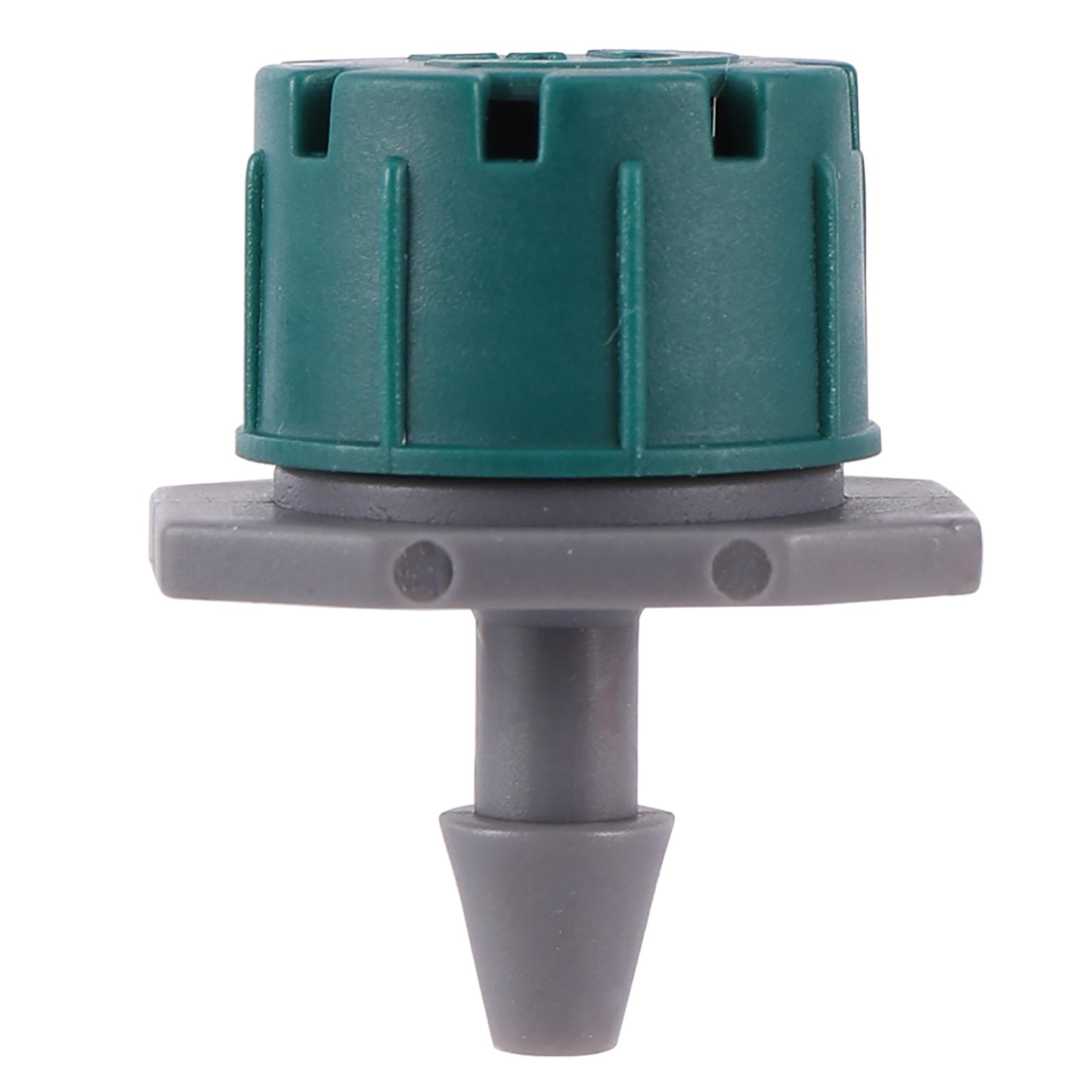 

25 шт. регулируемые капельницы с 8 отверстиями 1/4 дюйма, микрокапельный спринклер, излучатель, насадка для орошения сада, инструмент для полива теплицы, балкона, двора зелёный