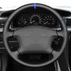Auto-Lenkradbezug Für Toyota 4Runner Camry Corolla Sienna Tundra 1998 1999 2000 2001-2003 DIY Schwarzes Kunstleder