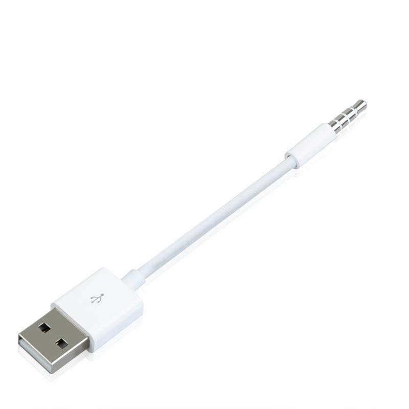 MP3 Clip Line USB to 3.5mm Audio Cable for iPod Shuffle