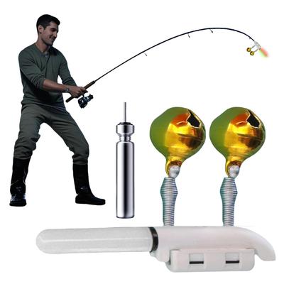 Fishing Rod Light Clamp Fishing Indicator Glow Sticks Waterproof Rechargeable Fish Finder Alert Glow Stick Stable