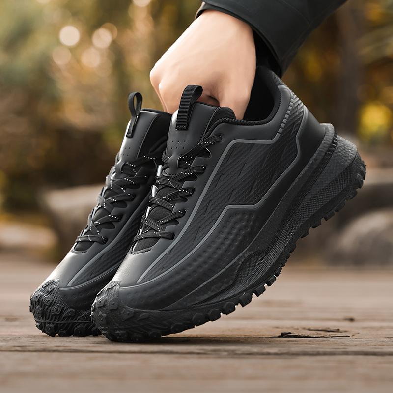 

Мужская повседневная обувь, Сверхлегкие кроссовки для бега, Беговые кроссовки с амортизацией и мягкой подошвой, Баскетбольные кроссовки 43 чёрный