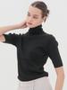 ACUD Turtle Neck Ribbed Knit _Black