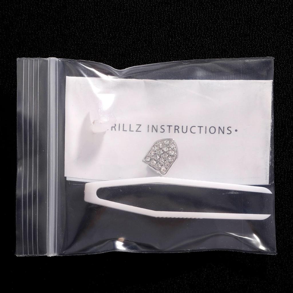 Hip-Hopowe Grillz: Zestaw na jeden/dwa zęby - Modny dodatek na Halloween i do klubu nocnego dla mężczyzn i kobiet.