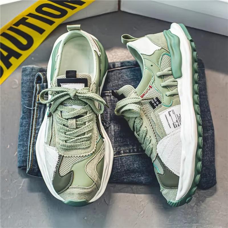 Fashion Men Casual Sneakers Men Platform Mesh Breathable Sneakers Walking Shoes
