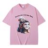 You Better Hold on Tight Spider Monkey T Shirt Twilight Robert Pattinson Funny Meme T-shirts   Casual Oversized Tshirt