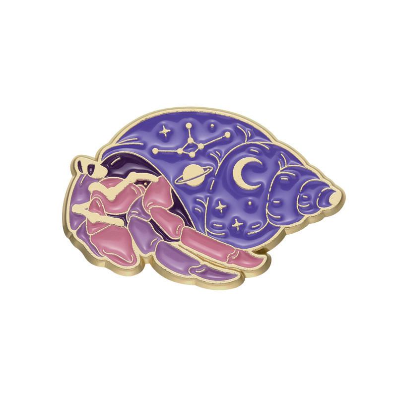 

Creative Underwater Cartoon Animal Brooch Distinctive Octopus And Seaweed Jewelry For All XZ9532