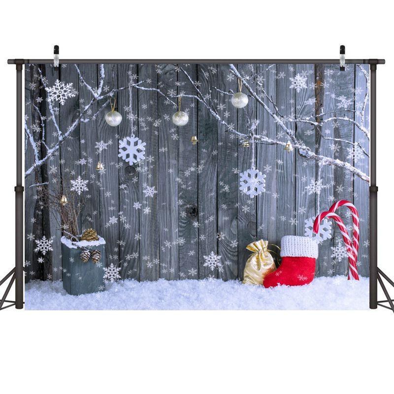Photo Christmas Photography Props Background Cloth Vinyl Backdrop Xmas Studio
