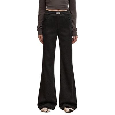 American Retro High-Waist Bootcut Casual Pants