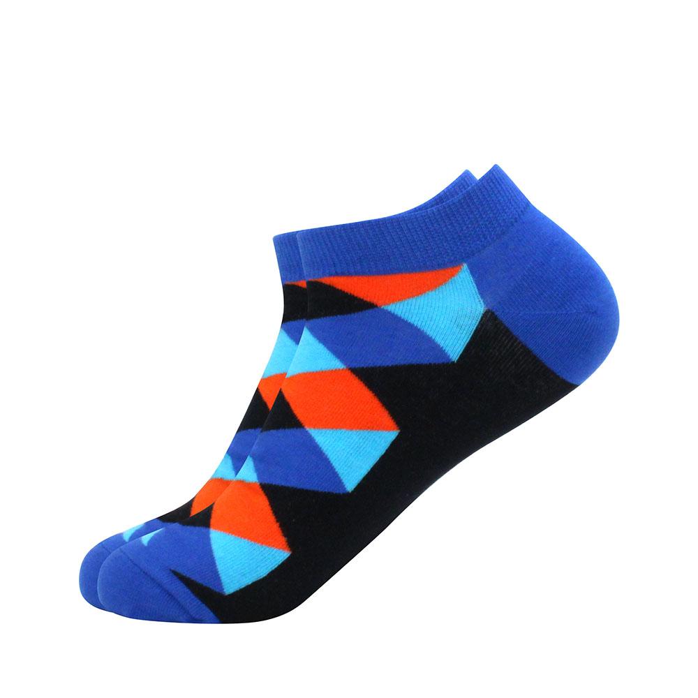 Men's Socks Invisible Short Summer Socks Quality Business Casual spring Color Combed cotton diamond astronaut Boat Socks
