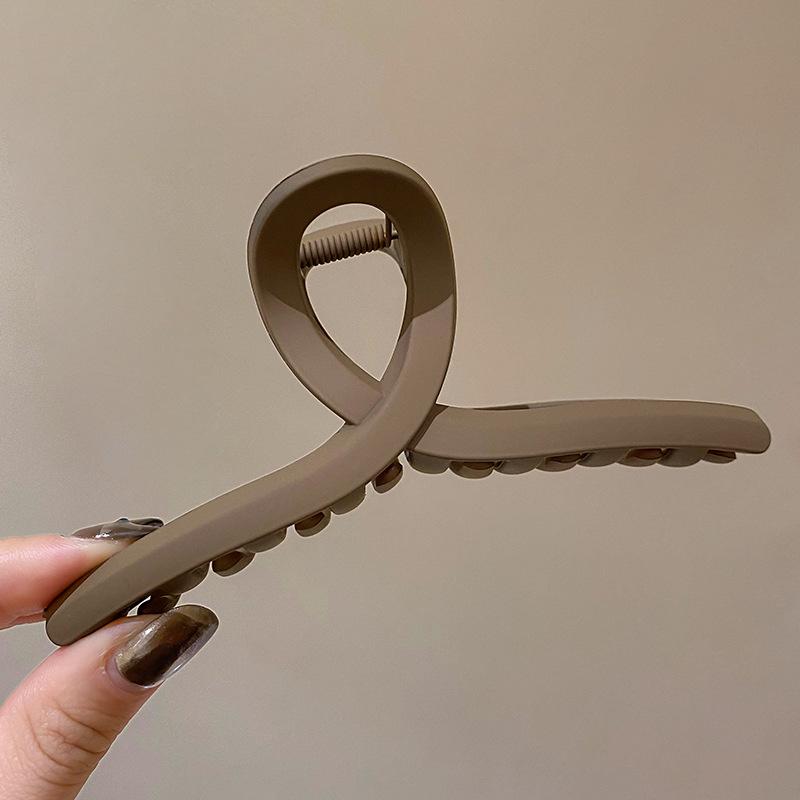 

2023 Высококачественная заколка для волос Shark для женщин - Очень большой дизайн для густых волос