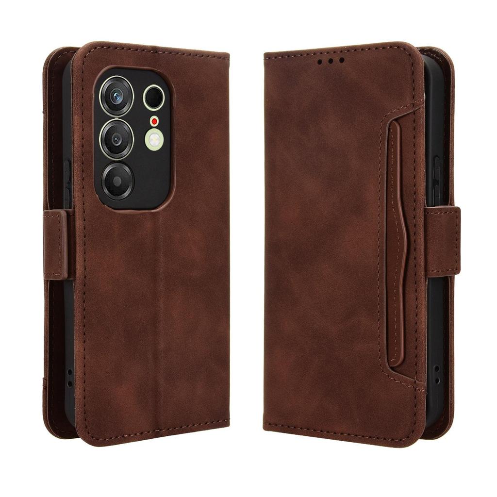 Flip Cover compatible for Tecno Camon 50 Pro PU Leather Phone Case Full-Body Protection with [RFID Blocking]