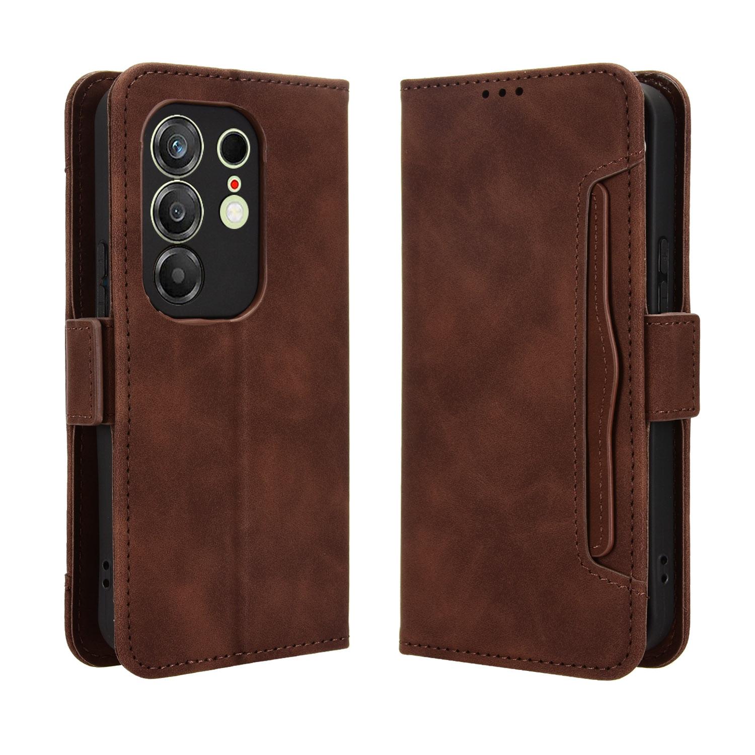 

Чохол-книжка для Tecno Camon 50 4G Шкіряний чохол [Flip Vintage Leather] Ударостійкий Міцний Ретро чохол для телефону for Tecno Camon 50 4G коричневий