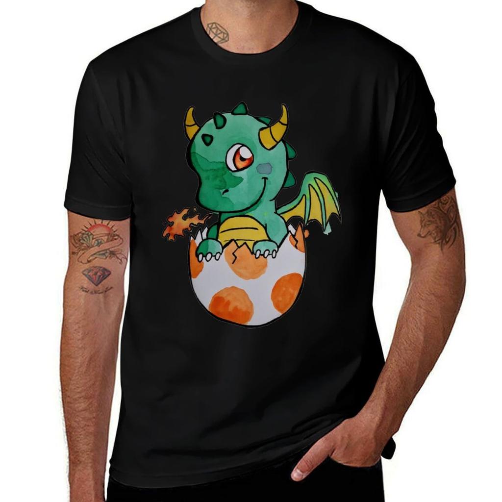 Baby Dragon TShirt t shirts for man cotton funny t shirt man luxury TShirt
