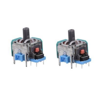 2 Pcs Analog Stick 3D Joystick Replacement for PS4 Controller