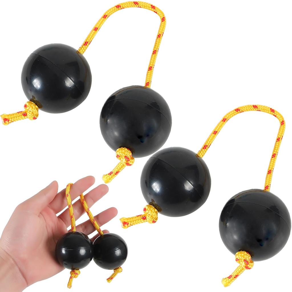 SHINENISM Patica (Asalato) Percussion Instrument, Shaker, Folk Instrument, Set of 2, Patica Maracas, Percussion, Hobby (Black)