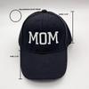 DAD MOM Embroidered Baseball Hat Men's and Women's Retro Vintage Fashion Couple Hat Hip Hop Hat