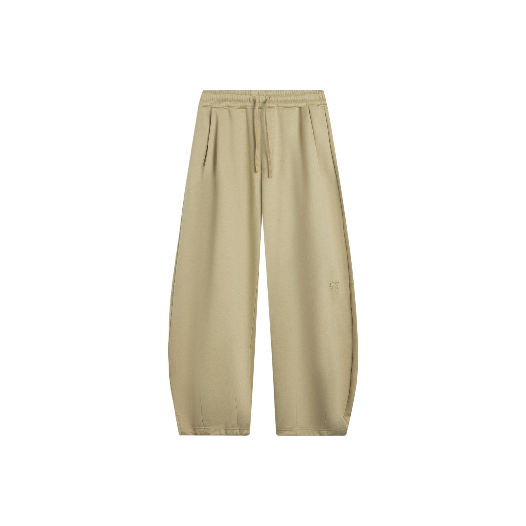 

Спортивный стиль Li Ning Свободный крой Логотип Вязаные джоггеры Мужские джоггеры AKLV909-3 M