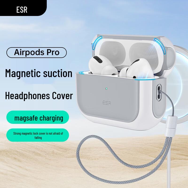 

ESR MagSafe Protective Case for AirPods Pro 2/Pro Spirit Shield Series