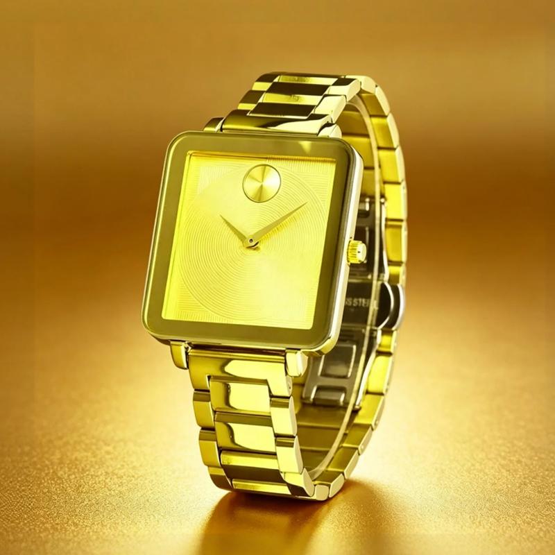 High Quality Classic Men's Watches Business Sport Quartz Watch For Women Minimalist Wristwatch Stainless Steel Clock Man Gift