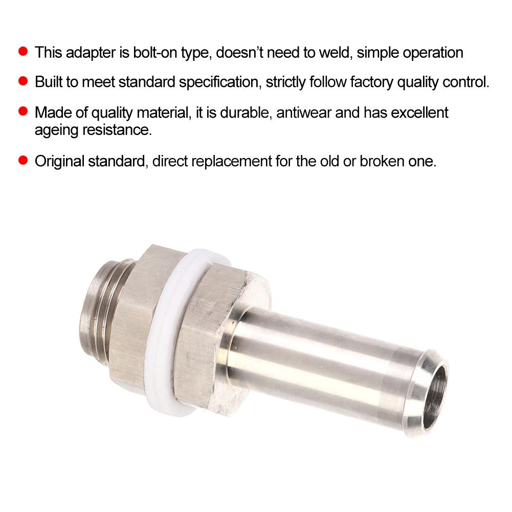 58in 16mm Τουρμπίνα Κάρτερ Λαδιού Κάδος Επιστροφής Σωλήνας Αποστράγγισης Βύσμα Ρακόρ Προσαρμογέας