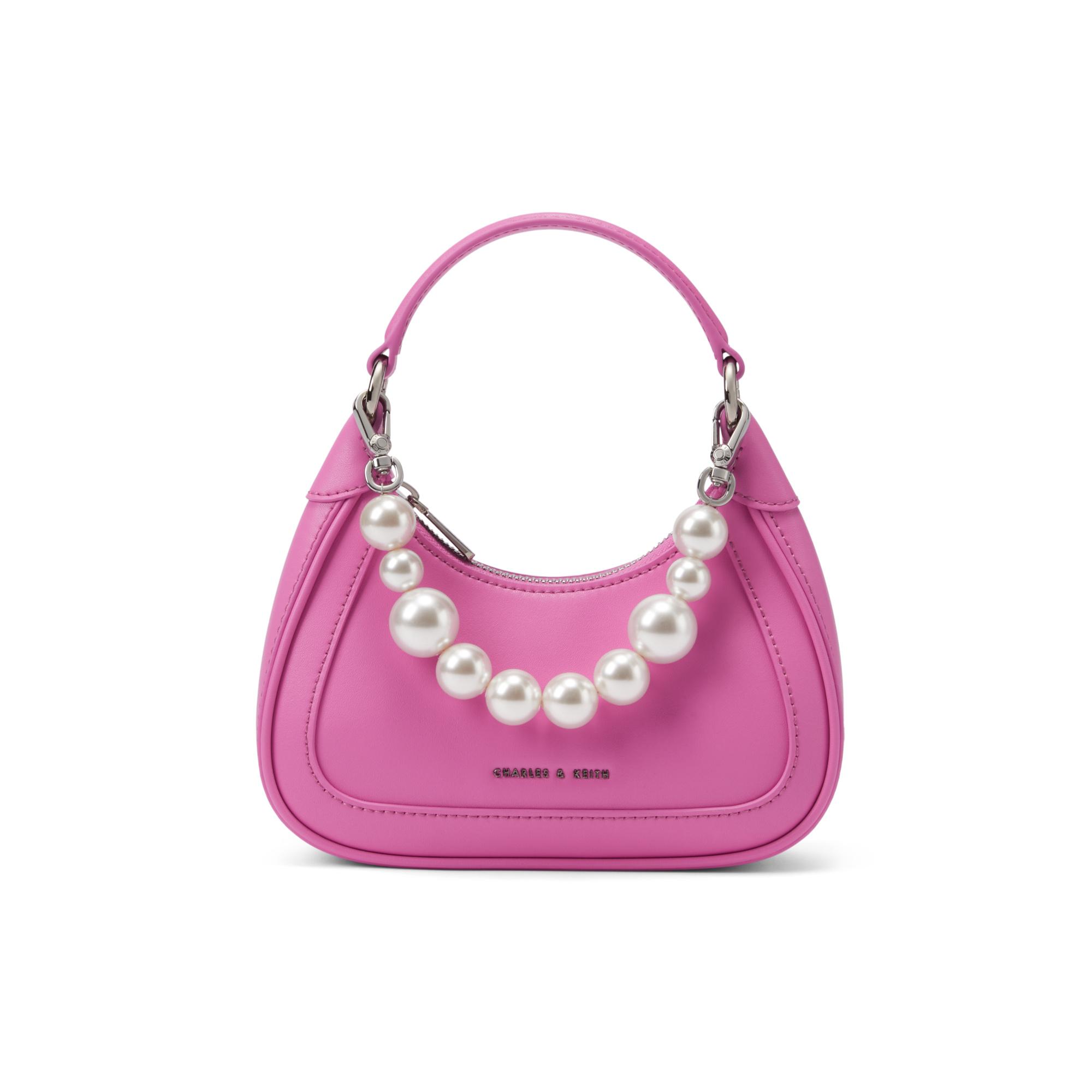 

Новая сумка CHARLES&KEITH из полиуретана Hart, сумка через плечо, маленькая женская, бежевая/розовая CK2-50781922-1 20.1*5.1*15.0CM