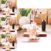 Plush Rabbit Keychain With Soft Short Pile For Kids And Bag Decor