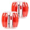 Zestaw 2 sztuk 3 stopy/0,9 m nadmuchiwane kule zderzakowe PVC Body Sumo Zorb Ball na zewnątrz