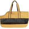 Small Fresh Pet Carrier Bag Canvas Mesh Breathable Portable Puppy Cat Handbag Backpack Lightweight Outdoor Travel Going Out Bag for Small Pets Pet