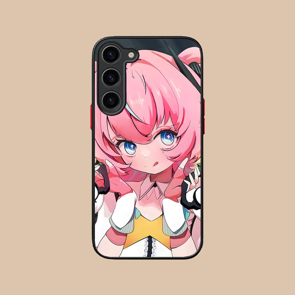 Zenless Zone Zero Aria Silicone Mobile Phone Case for Samsung Galaxy S26 S25 S24 S23 S22 S21 Plus FE Ultra Colorful Cover